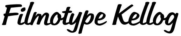 Filmotype Kellog Font