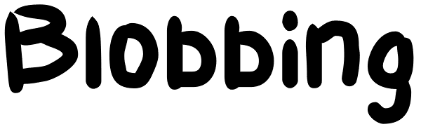 Blobbing Font