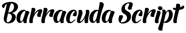 Barracuda Script Font