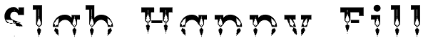 Slab Happy Fill Font