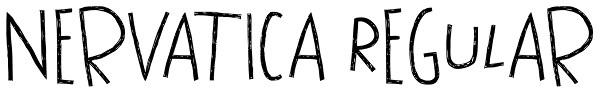 Nervatica Regular Font