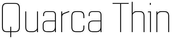 Quarca Thin Font