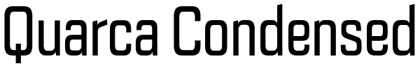 Quarca Condensed Font