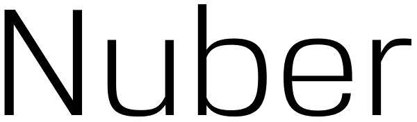 Nuber Font