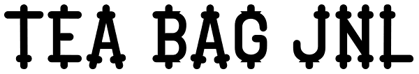 Tea Bag JNL Font