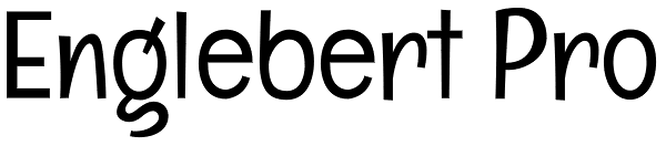 Englebert Pro Font