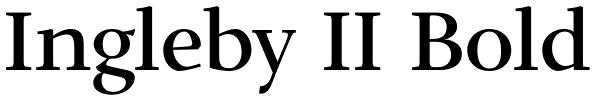 Ingleby II Bold Font