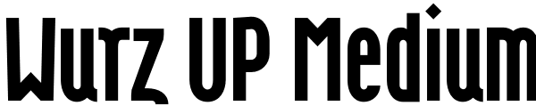 Wurz UP Medium Font