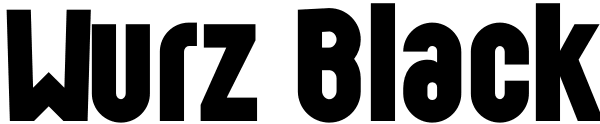 Wurz Black Font