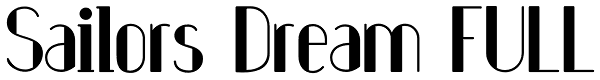 Sailors Dream FULL Font