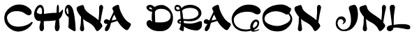 China Dragon JNL Font