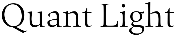 Quant Light Font