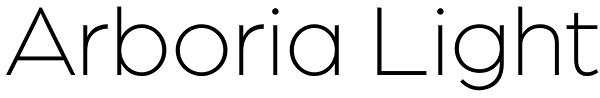 Arboria Light Font