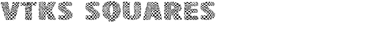 vtks squares Font