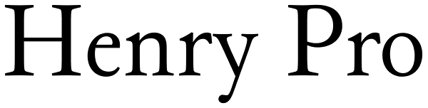 Henry Pro Font