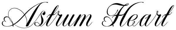 Astrum Heart Font