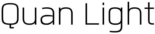 Quan Light Font