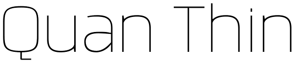 Quan Thin Font