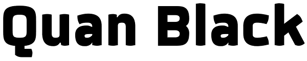 Quan Black Font