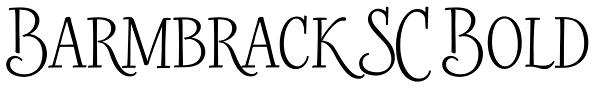 Barmbrack SC Bold Font