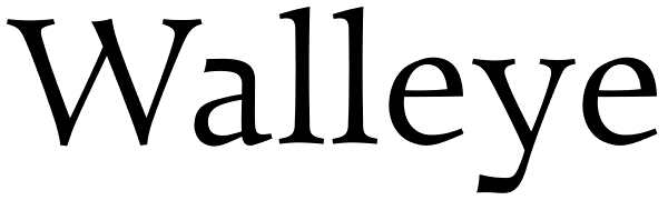 Walleye Font