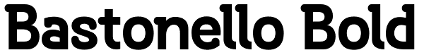 Bastonello Bold Font