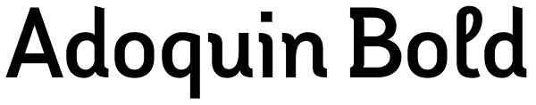 Adoquin Bold Font