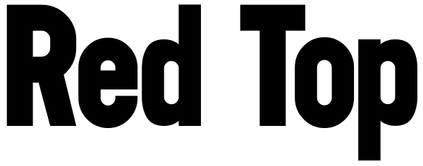 Red Top Font