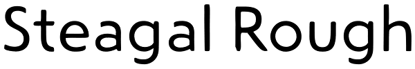 Steagal Rough Font