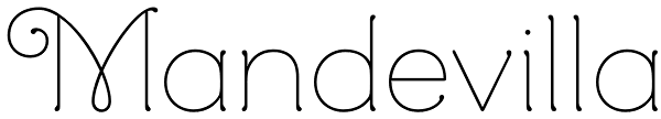 Mandevilla Font