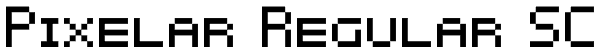 Pixelar Regular SC Font