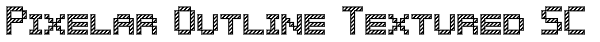 Pixelar Outline Textured SC Font