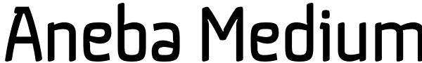 Aneba Medium Font