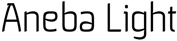 Aneba Light Font