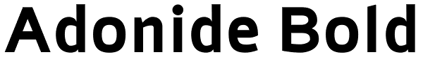 Adonide Bold Font