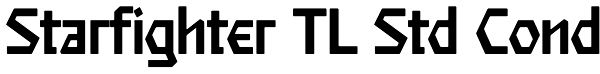 Starfighter TL Std Cond Font