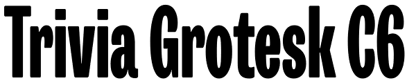 Trivia Grotesk C6 Font