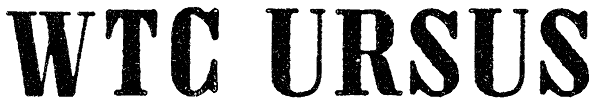 WTC URSUS Font