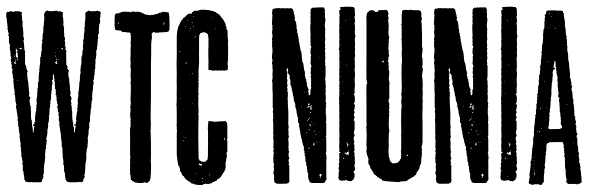WTC NIUNIA Font