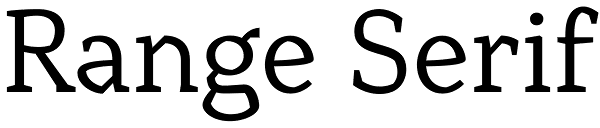 Range Serif Font