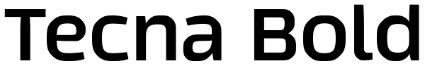 Tecna Bold Font