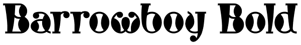 Barrowboy Bold Font