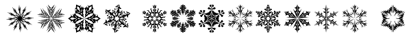 Snow Crystals 2 Font