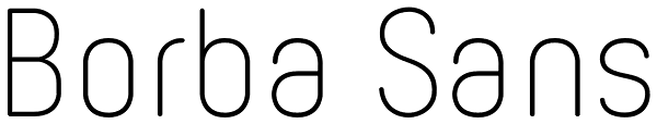 Borba Sans Font