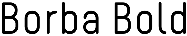 Borba Bold Font