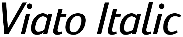 Viato Italic Font