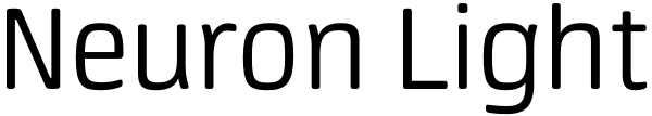 Neuron Light Font