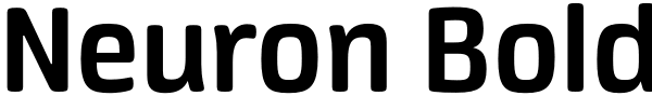 Neuron Bold Font