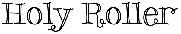 Holy Roller Font