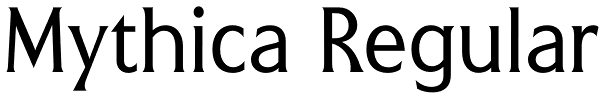 Mythica Regular Font